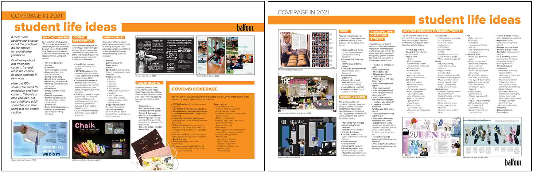 Coverage in 2021 People ideas